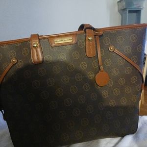 A brown Adrienne vittadinio purse